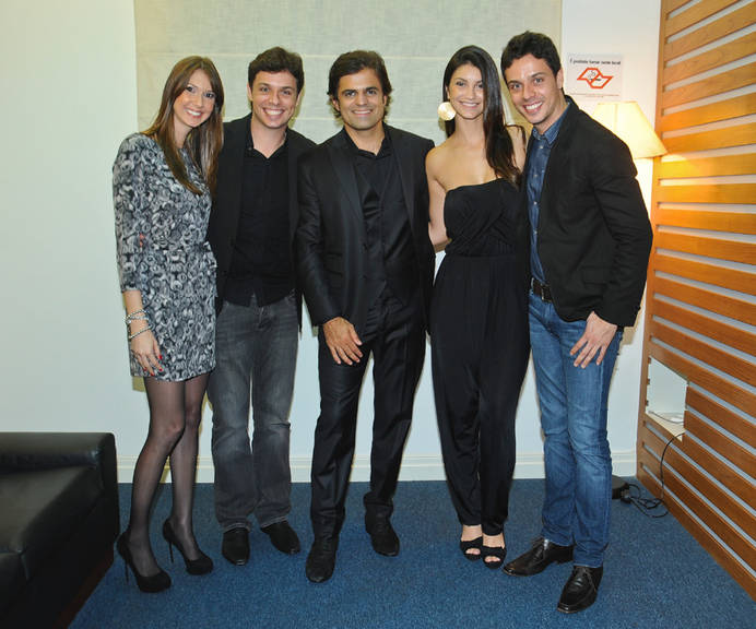 Alessandra e Cristiano Mendonça, João Camargo, Fabíola e Mateus Silva