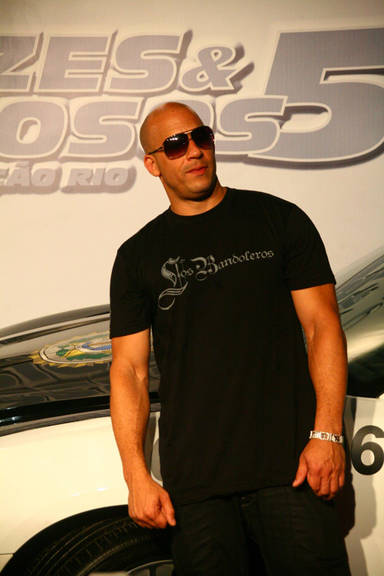 Vin Diesel posa para fotos