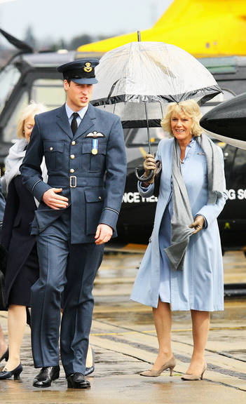 Príncipe William e Camilla