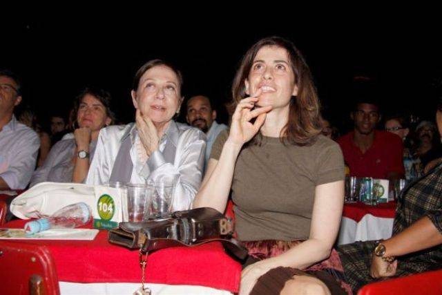 As atrizes Fernanda Montenegro e Fernanda Torre