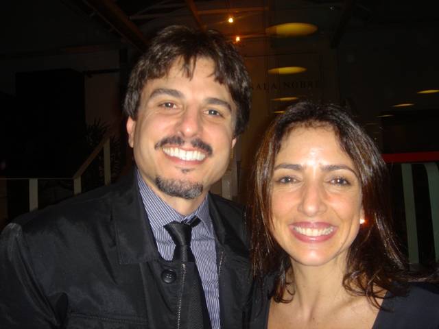 Adriano Cobianchi e Flavia Garrafa