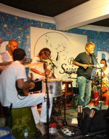 Mart´nália se apresenta no restaurante Bom Sujeito na Barra da Tijuca, Rio de Janeiro