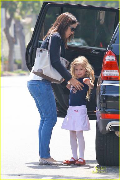 Jennifer Garner e suas filhas
