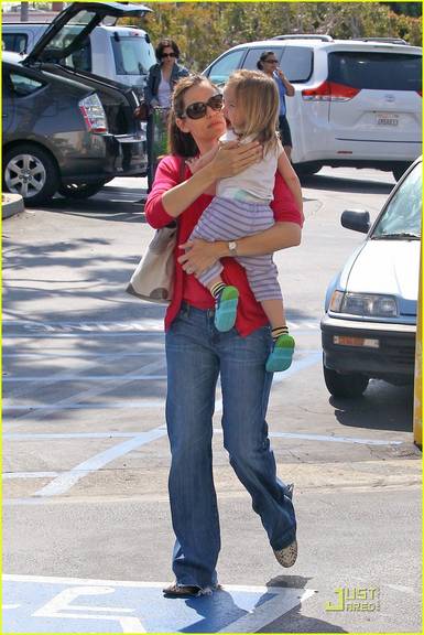 Jennifer Garner e suas filhas