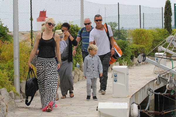 Gwen Stefani e família