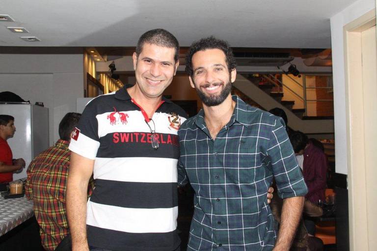 Marcos Montenegro e Mouhamed Harfouch