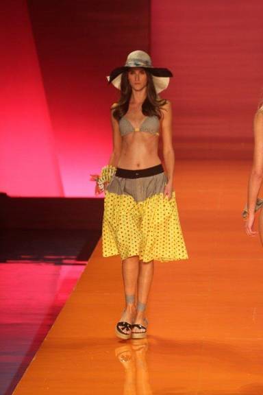 Desfile da grife de moda praia Salinas, no Fashion Rio