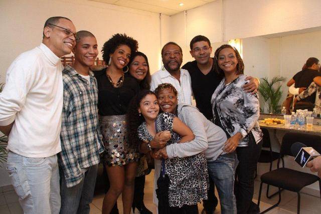 Martinho da Vila com a família