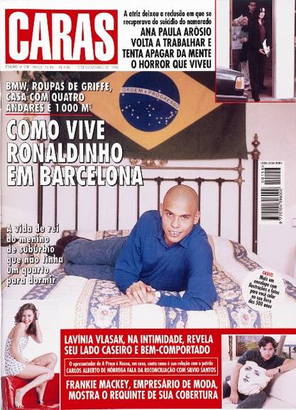 15/11/1996 - Como vive Ronaldinho em Barcelona