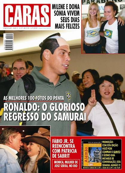 05/07/2002 - Ronaldo: O glorioso regresso do Samurai