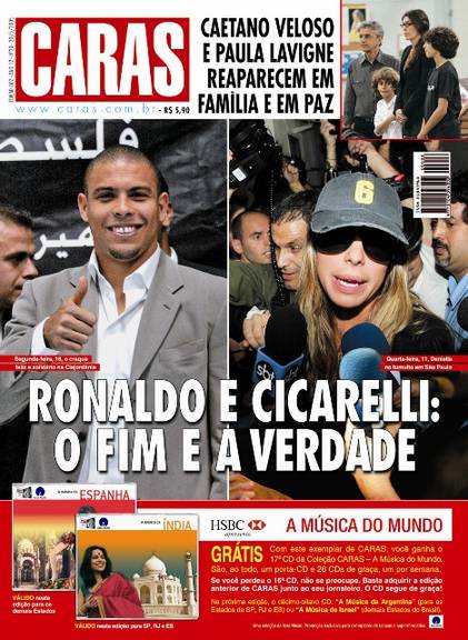 20/05/2005 - Ronaldo e Cicarelli: O fim e a verdade