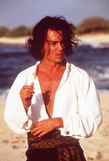 Johnny Depp em 'Don Juan DeMarco' (1995)