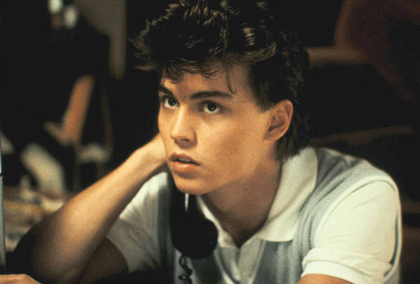 Johnny Depp em 'A Hora do Pesadelo' (1984)