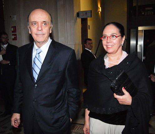 José Serra e Monica Serra