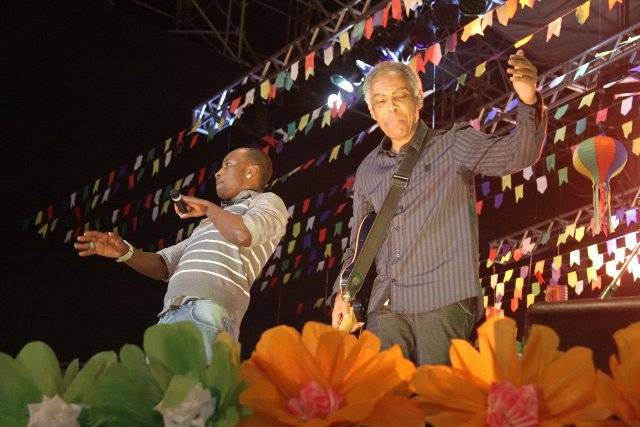 Thiaguinho e Gilberto Gil