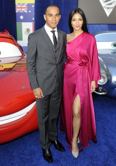 Lewis Hamilton e sua namorada Nicole Scherzinger