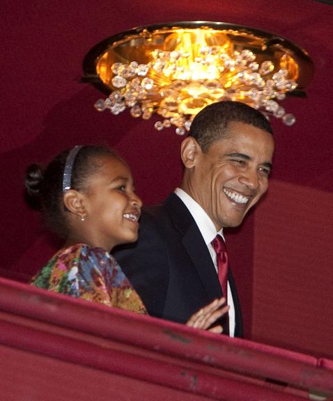 Barack Obama e Sasha