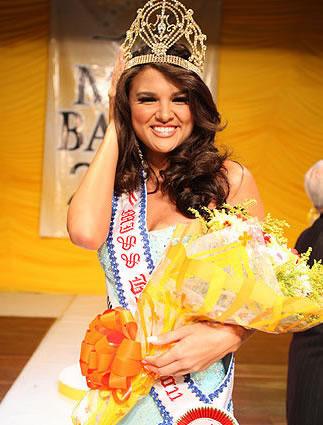 Gabriela Marcelino, Miss Bahia 2011, é natural de Simões Filho e tem 21 anos