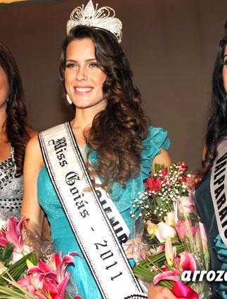 Wiviany Oliveira, Miss Goiás 2011, é natural de Goianira e tem 24 anos