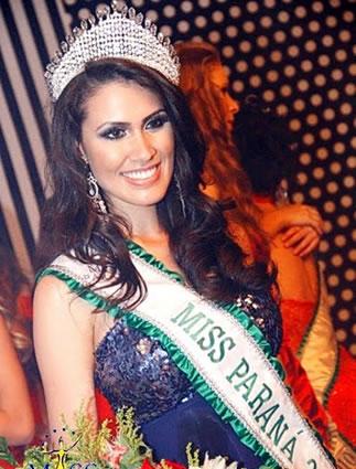 Gabriela Pereira, Miss Paraná 2011, é natural de Umuarama e tem 21 anos