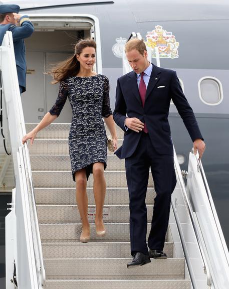 Kate Middleton e Príncipe William no Canadá