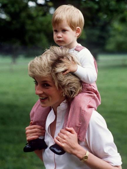 Diana com William 