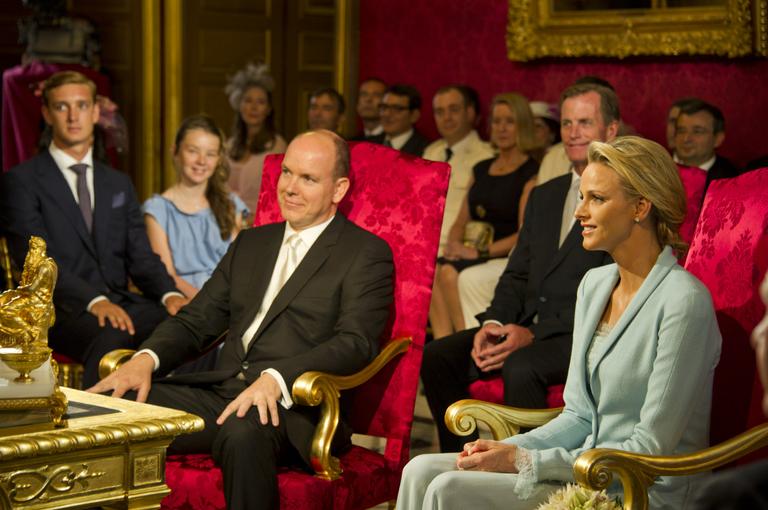 Casamento de príncipe Albert II e Charlene
