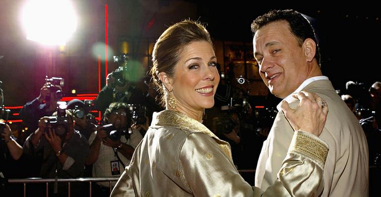 Tom Hanks e sua mulher, Rita Wilson