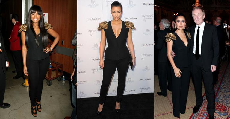 Jennifer Hudson, Kim Kardashian e Salma Hayek