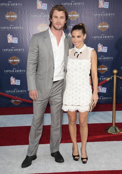 Chris Hemsworth e sua esposa, Elsa Pataky