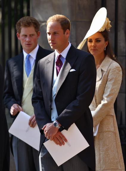 Príncipe Harry, Príncipe William e Kate Middleton