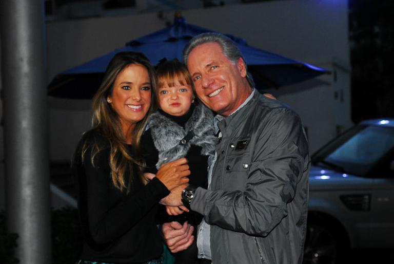 Ticiane Pinheiro e Roberto Justus com a filha Rafaella