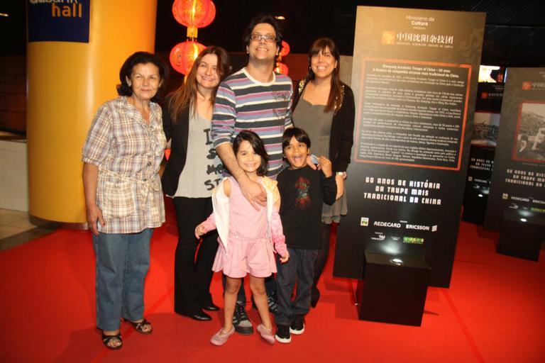 Lúcio Mauro Filho e família
