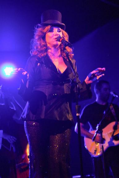 Marisa Orth durante show em São Paulo