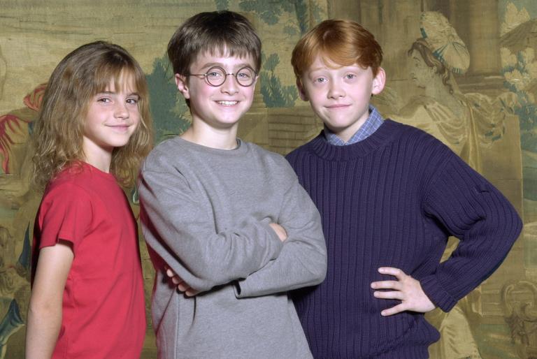 Rupert Grint, Emma Watson e Daniel Radcliffe
