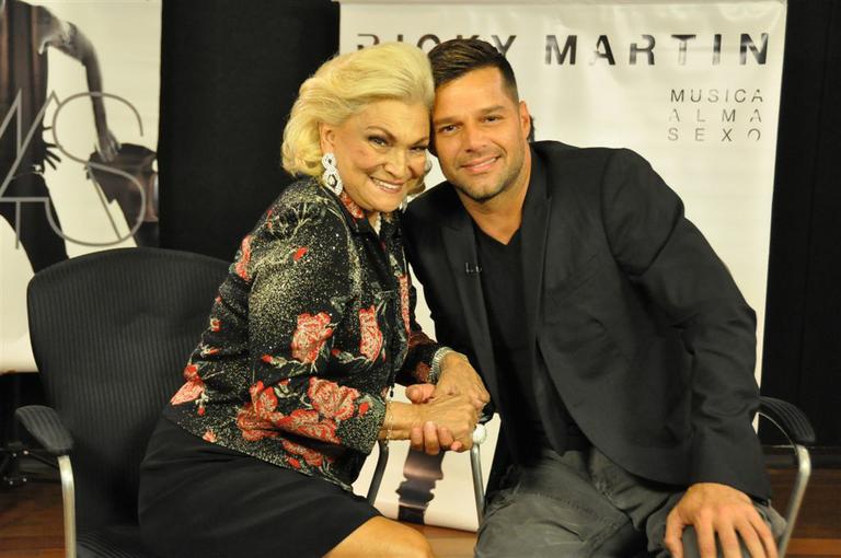 Ricky Martin e Hebe