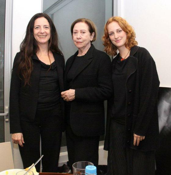 Clarice Niskier, Fernanda Montenegro e Laila Zaid