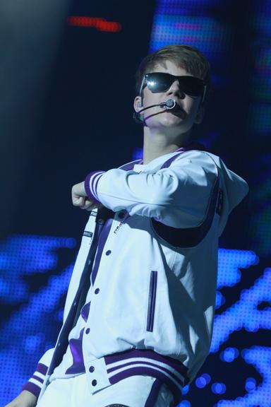 Justin Bieber faz sua primeira apresentação no Rio de Janeiro