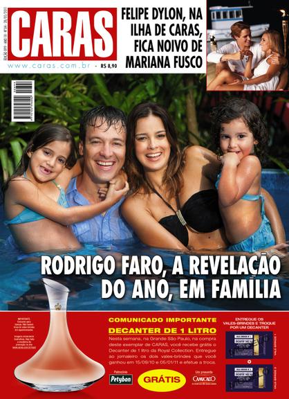 Rodrigo Faro, Vera Viel e as filhas, Clara e Maria