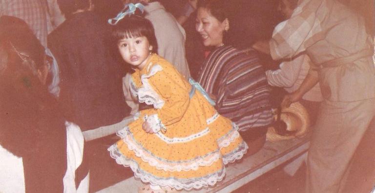 Fotos dos famosos quando eram crianças: Sabrina Sato
