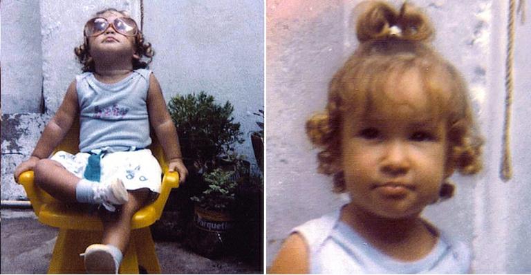Fotos dos famosos quando eram crianças: Claudia Leitte