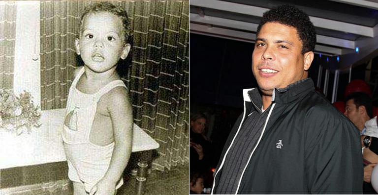 Fotos dos famosos quando eram crianças: Ronaldo