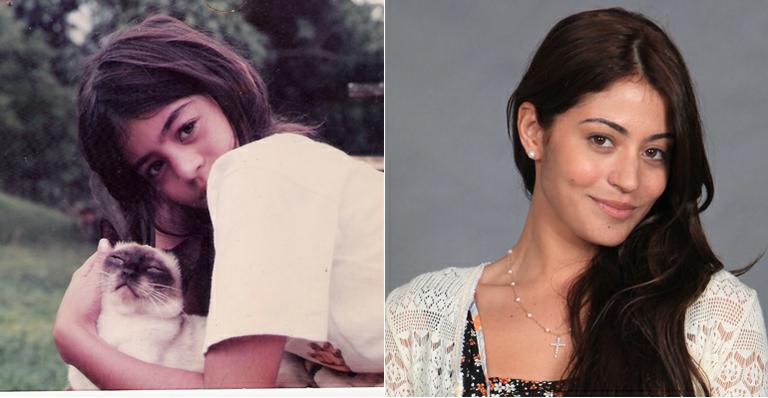 Fotos dos famosos quando eram crianças: Carol Castro