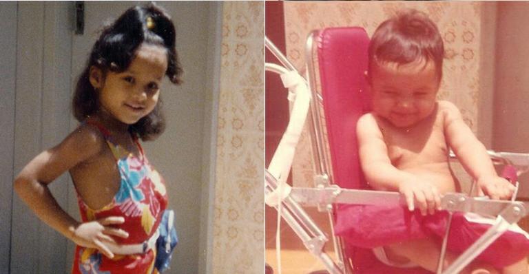 Fotos dos famosos quando eram crianças: Thaíssa Carvalho