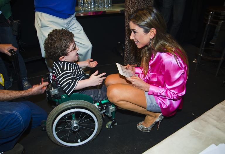 Fernandinho conheceu Patrícia Abravanel, apresentadora e filha de Silvio Santos, no Teleton 2011