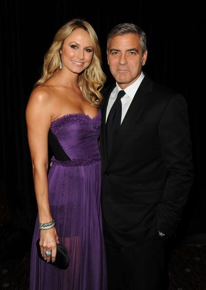 Stacy Keibler e George Clooney