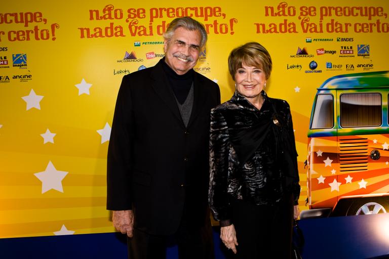 Glória Menezes e Tarcísio Meira: casal está junto desde 1963, quando se conheceu em um teste para a peça 'Plantão 21'