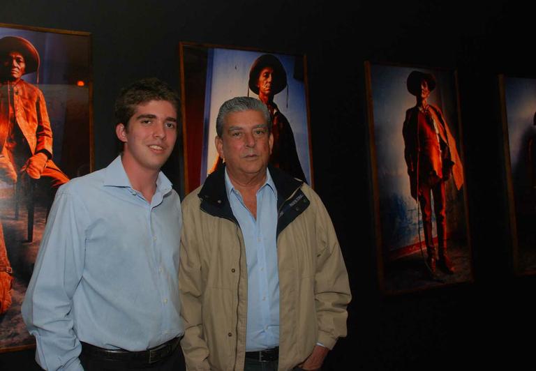 Marco e Ricardo Albuquerque no Museu Afro Brasil