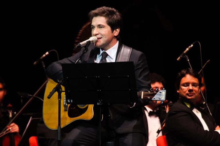 Daniel em show com Orquestra Philarmônica São Paulo