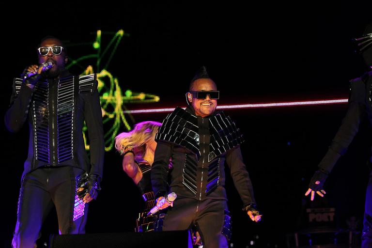 Black Eyed Peas se apresenta em festival paulista
